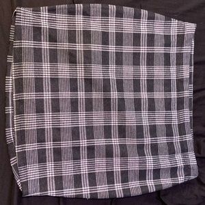 plaid skirt